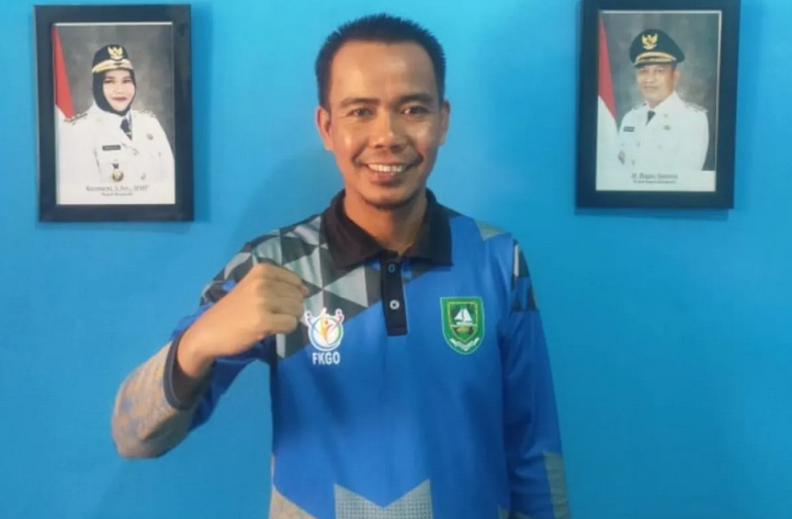 Korwil Pendidikan Bukit Batu gelar jalan sehat Bermasa